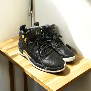 Jordan Shoes Air Jordan Retro Reptile Black Gold Sneakers Size Women's 8.5